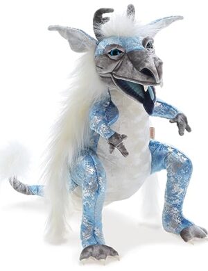 Folkmanis Ice Dragon Hand Puppet