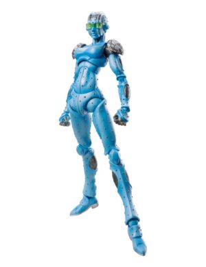 Medicos JoJo’s Bizarre Adventure Part 6: Chozo Kado Stone Free Super Action Statue Figure, Multicolor