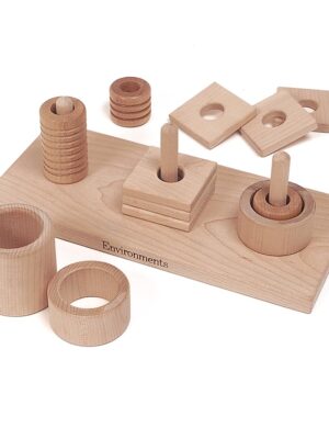 Excellerations NIFTYsystem Three-Peg Board Set