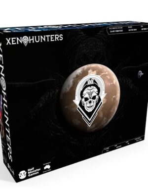 Half-Monster Games Xenohunters Sci-Fi Horror Game: Beyond The Outer Rim - Boardgame - Age 12+, 2-5 Players, 60 Min Game Play. Half- Monster Games