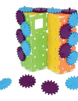 Polydron Kids My First Gear Set - Educational Construction Toy - Multicolored - Development Geometry Creative Kit - 2+ Years - 41 Pieces