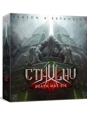 Cthulu: Death May Die Season 4 Board Game Expansion - Unveil New Horrors! Cooperative Mystery Game for Kids & Adults, Ages 14+, 1-5 Players, 90-120 Minute Playtime, Made by CMON