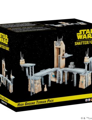 Star Wars Shatterpoint High Ground TERRAIN PACK - Elevate Your Battles with Iconic Terrain! Tabletop Miniatures Game, Ages 14+, 2 Players, 90 Minute Playtime, Made by Atomic Mass Games