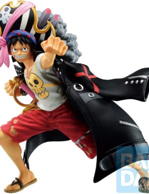 Ichibansho Figure - One Piece - Monkey.D.Luffy (Film Red), Bandai Spirits Collectible Statue