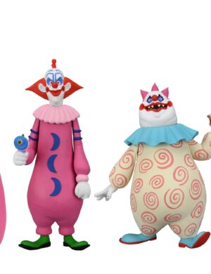 NECA - Killer Klowns from Outer Space - Toony Terrors Slim & Chubby 2Pk