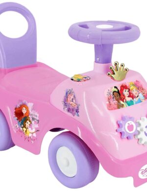 Disney: Light N' Sounds Princess This is My Story Activity Ride On - Foot to Floor, Kids Car, Push & Pull, Ages 12-36 Months, Large