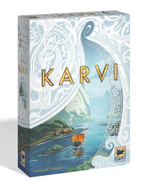 Karvi Board Game - Viking Saga of Raiding and Trading! Epic Adventure Game, Strategy Game for Kids & Adults, Ages 12+, 2-4 Players, 120 Min Playtime, Made by Hans im Glück
