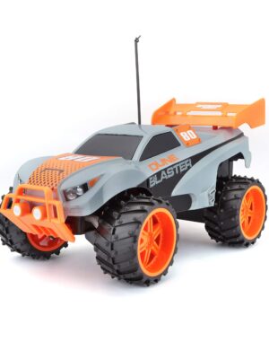 Maisto Tech R/C 1:16 Scale 2.4 GHz Off-Road Dune Blaster, Gray/Orange