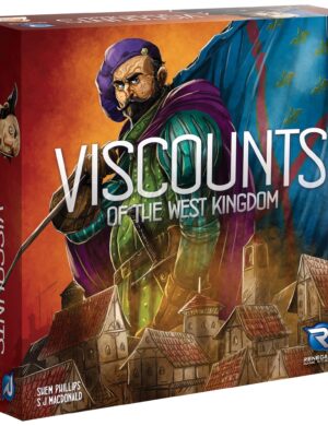 Renegade Game Studios - Viscounts of The West Kingdom (RGS2127), 1-4 Players, Ages 12 and Up, 60-90 min, Strategy Board Game Night for Teens, Adults - Be The Player with The Most Victory Points