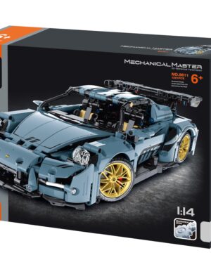 Dakott STEM Mechanical Transmission Engineering Building Toy, 1:14 Scale Super car Blocks Take Apart Toy, 1221 Pcs DIY Building Kit, Learning Engineering Construction Toys