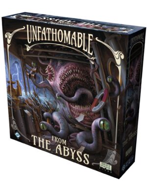 Fantasy Flight Games Unfathomable: from The Abyss Board Game Expansion - Deeper Peril on The SS Atlantica! Cooperative Horror Strategy Game, Ages 14+, 3-6 Players, 2-4 Hour Playtime