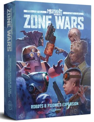 Free League: Mutant Year Zero: Zone Wars - Robots & Psionics Expansion - Boxed Miniatures Wargame, 2 New Factions, Tabletop RPG Skirmish Mayhem