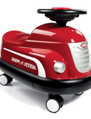 Radio Flyer Classic Bumper Car, Red Ride On Toy for Ages 1-3